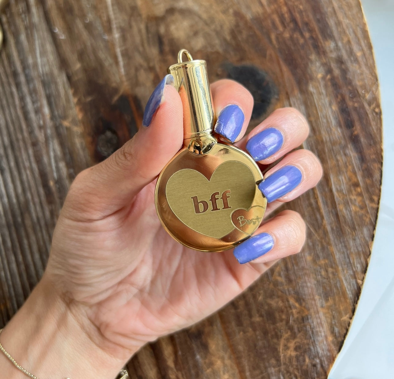 Perfume Dispensing Keychain - BFF "Friends" Design